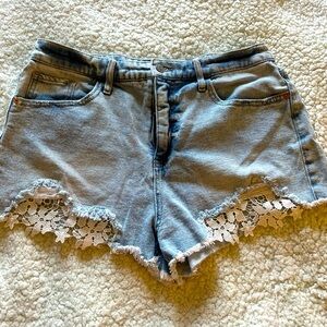 NEW: Wild Fable Women’s Lace Jean Shorts